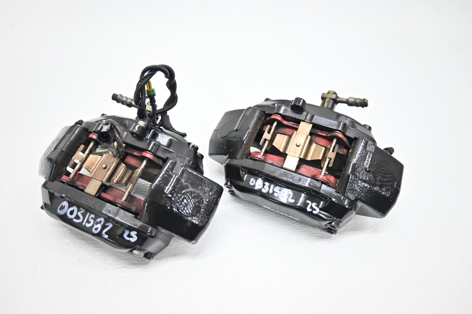 ⭐ 03-14 Maserati Quattroporte Gt Front Brembo Brake Caliper Carrier Set 35k Oem