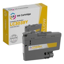 LD Compatible Brother LC3039Y Ultra High Yield Yellow Ink Cartridge