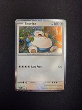 Snorlax Black Star Promo SVP 122 Cosmos Holo - S&V: Twilight Masquerade Blister