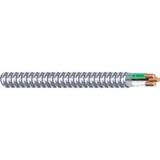 Southwire Armorlite 68579222 Armored Cable, 14 AWG Cable, 2 -Conductor, 50 ft L,