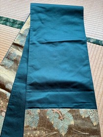 Fukuro Obi Silk 100 Genuine Long 436cm 31cm Ready to Use Vintage Condition