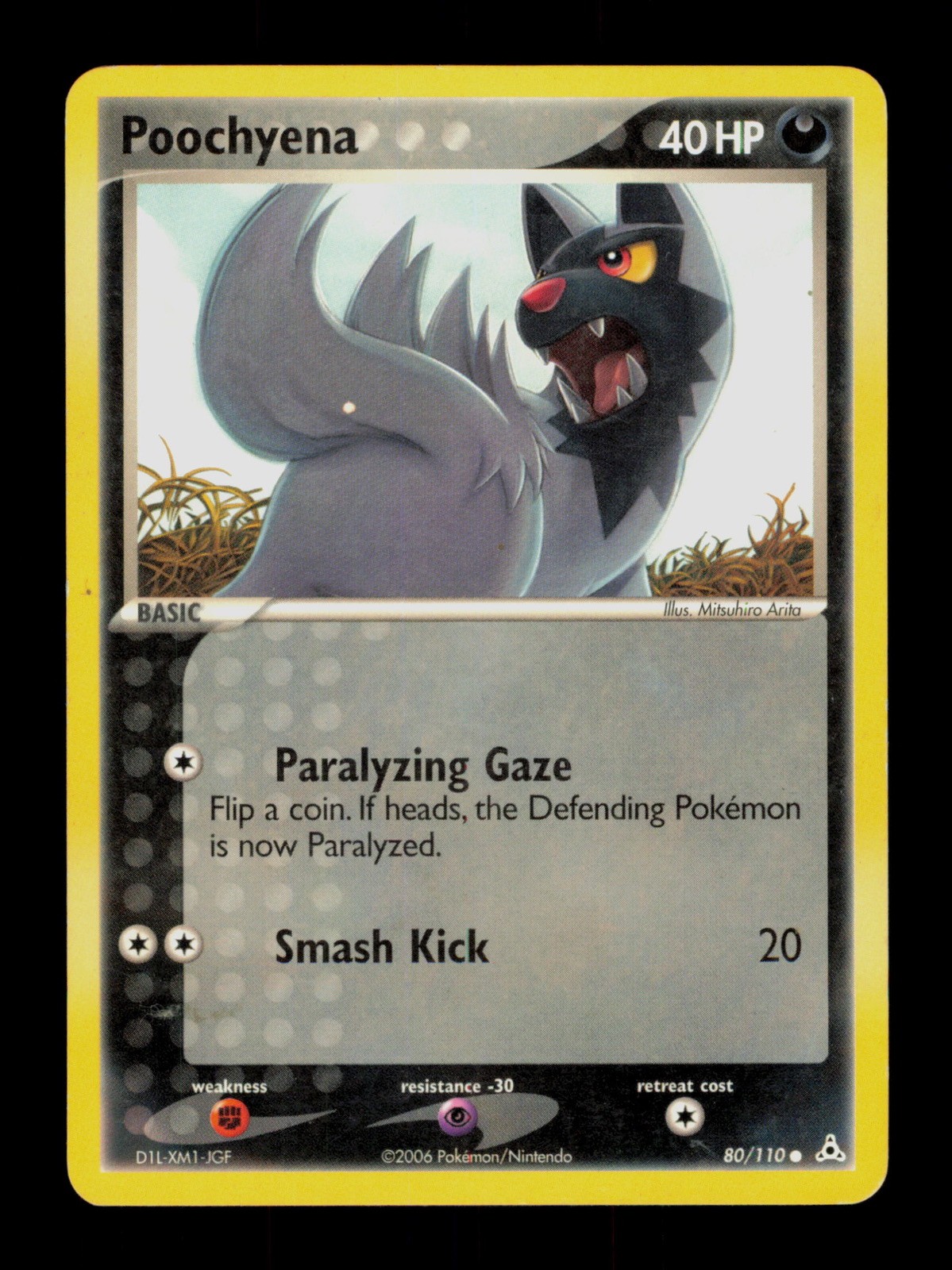 Poochyena Holon Phantoms 80/110 Pokemon Trading Card TCG CCG