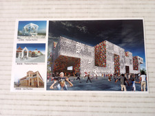 Shanghai China 2010 World Expo Postcard Korea Iran Taiwan & Thailand Pavilions