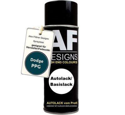 Für Dodge PPG Dark Spruce Metallic Spraydose Basislack Sprühdose 400ml