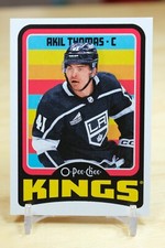 2024-25 OPC Base Retro #554 Akil Thomas - Los Angeles Kings Rookie