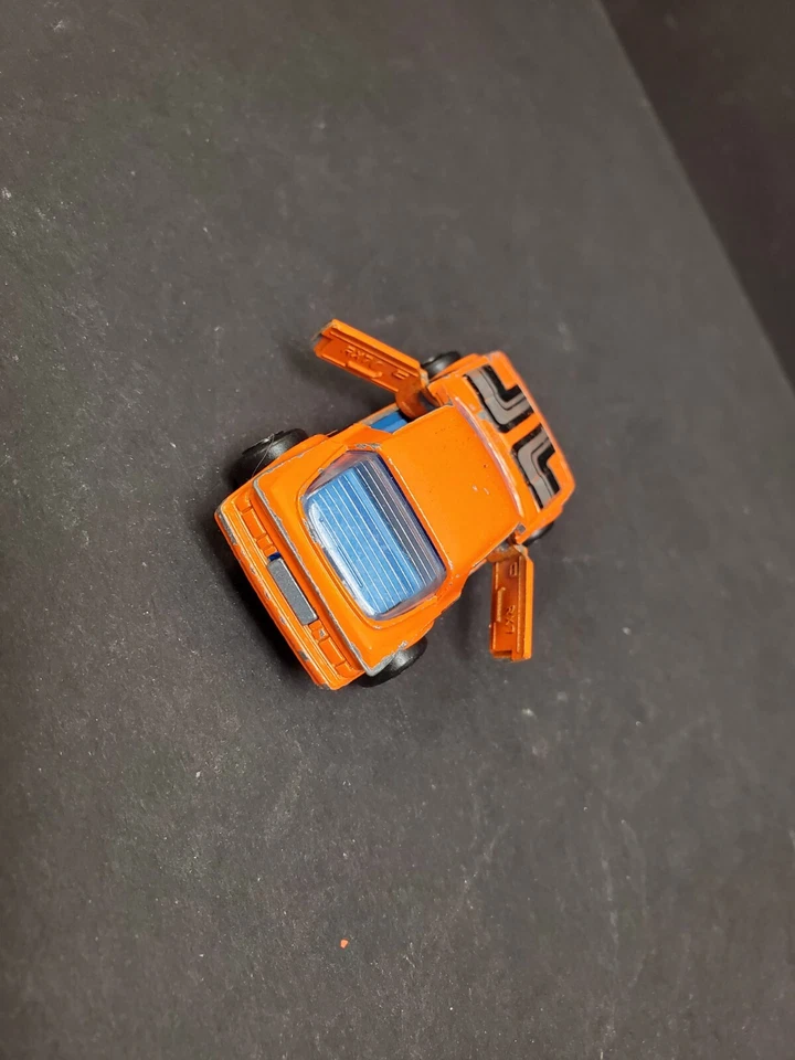 Majorette Majorette Nº 257 Mazda RX7 Naranja 1/56 Francia Die-cast Modelo Escala Foto 2 de 4