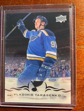 VLADIMIR TARASENKO   #154...2018-19 UPPER DECK SERIES 1... CLEAR CUT