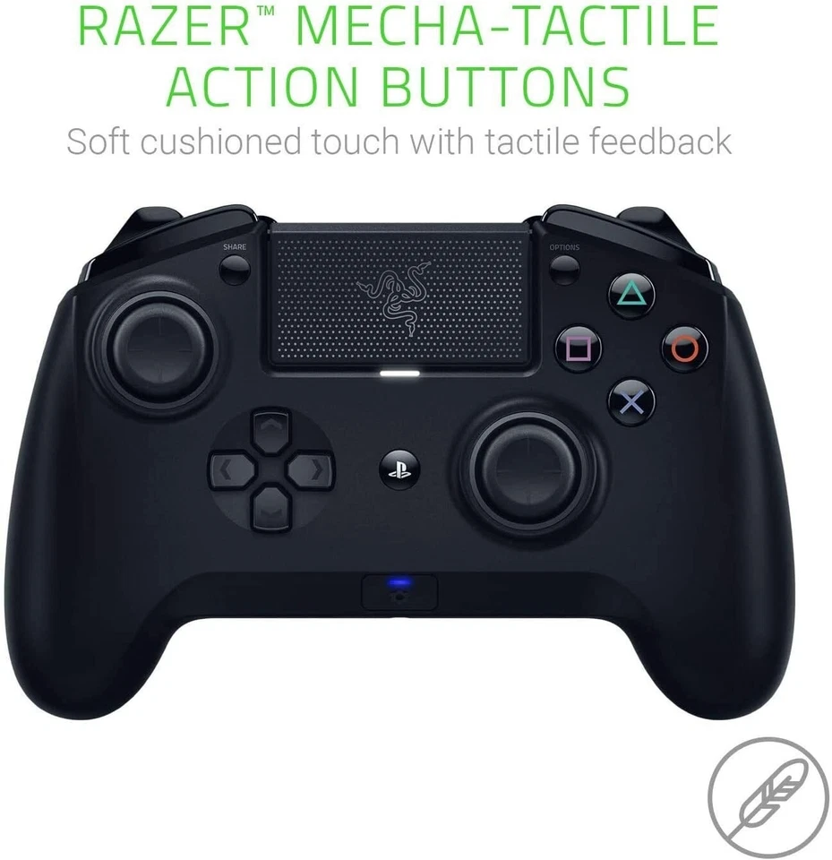 Razer Raiju Tournament Edition Wireless and Wired Gaming Controller for PS4 & PC - Image 4 of 4