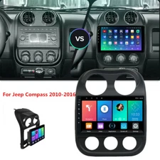 Car 10.1" Android GPS Navigation FM Radio Multimedia For Compass 2010-2016 