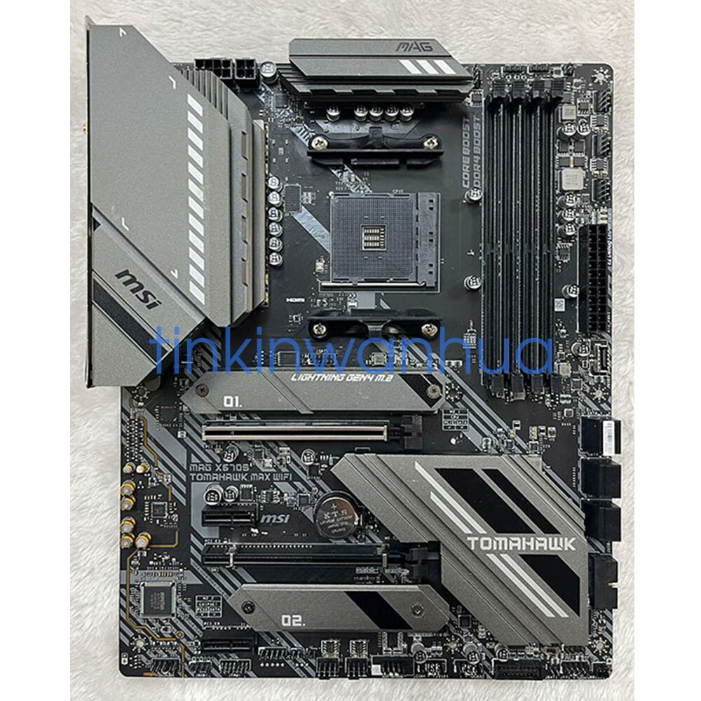 For MSI MAG X570S TOMAHAWK MAX WIFI Socket AM4 DDR4 2×M.2 6×SATA