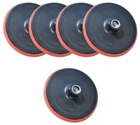 Craft-Equip Basic 5Er Pack Ø125Mm M14 Polierteller Mit Klett StüTzteller