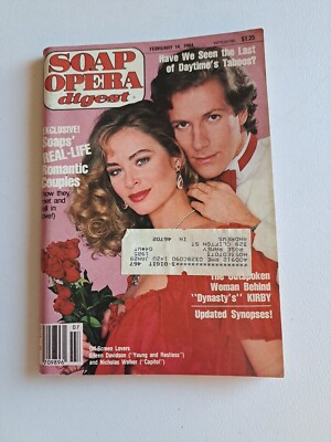 Soap Opera Digest February 14, 1984 With Address Label