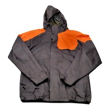 Men's Under Armour Coldgear Infrared Tripper 3 in 1 Jacket Gray Orange Sz Large