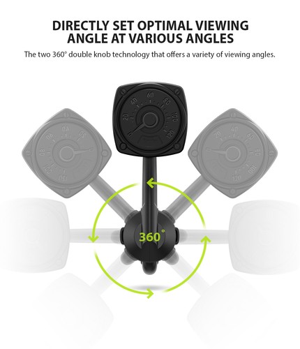 Ringke Power Clip Wing Car Mount Air Vent Magnetic Phone Holder 360 Rotation - Picture 8 of 12