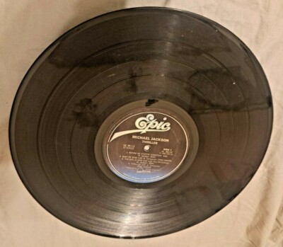 Michael Jackson Thriller LP Epic Records 1982 QE-38112-Vinyl