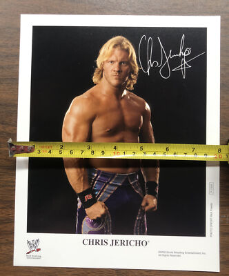 RARE Original 2005 WWE Chris Jericho Wrestling Promotional Photo