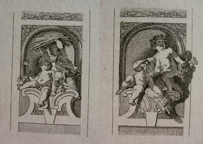 J. E. HOLZER ''DIE VIER JAHRESZEITEN / HERBST, WINTER'' J. E. NILSON, S. 22; ~1766