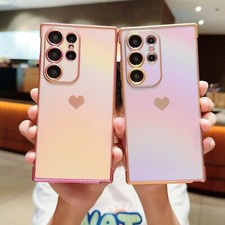 Dazzling Electroplated Frame Phone Case For Samsung Galaxy S25 Ultra S24 S23 S21