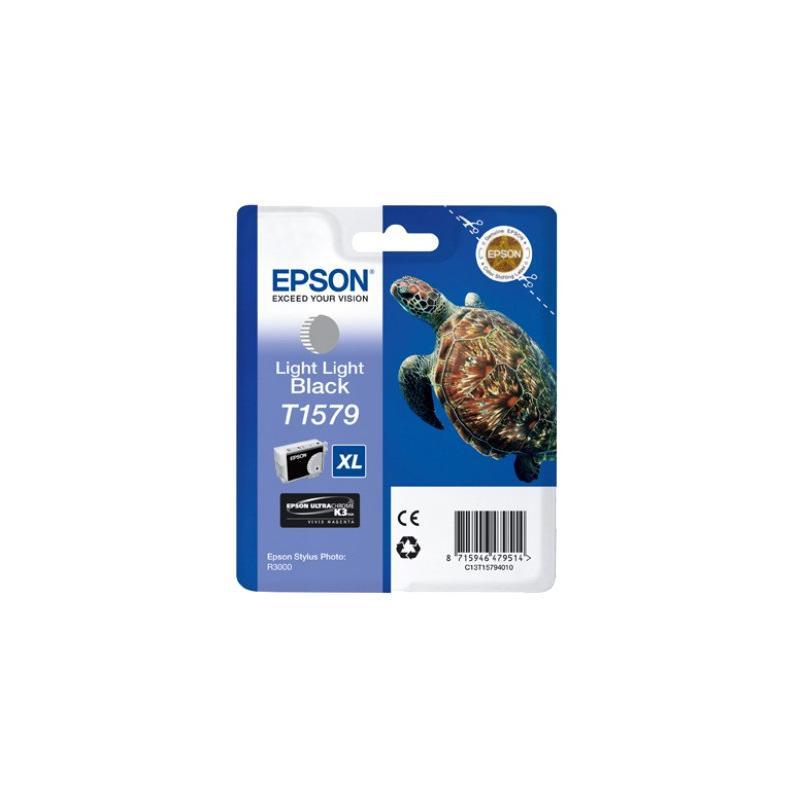 ORIGINALE EPSON T1579XL NERO MOLTO LUCIDO C13T15794010 PER EPSON STYLUS PHOTO R3