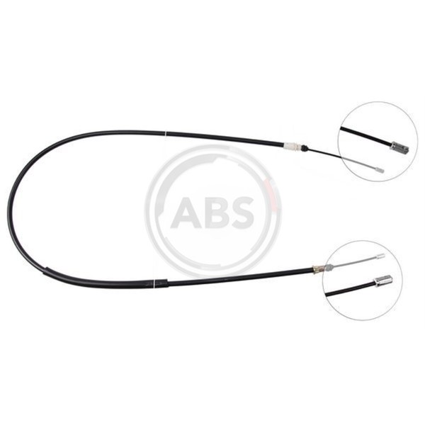 A.B.S. Handbremsseil Bremsseil Links Rechts FüR CitroëN Saxo Peugeot 106 II-image
