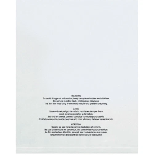 Bolsas de polietileno de advertencia de asfixia resellables para elegir tamaño y cantidad Amazon FBA Foto 4 de 4