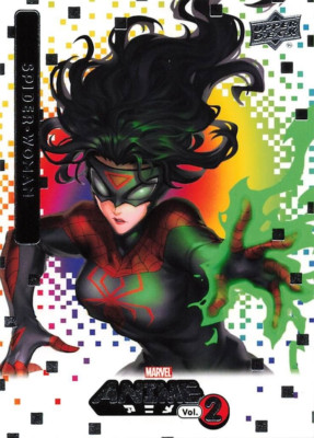2023 Upper Deck Marvel Anime Vol.2  COLOR SPIRAL  SPIDER-WOMAN  #82