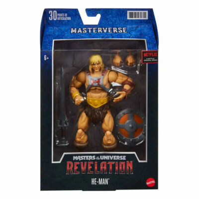 He-Man MASTERS OF UNIVERSE REVELATION MASTERVERSE ACTIONFIGUR 18 CM MATTEL