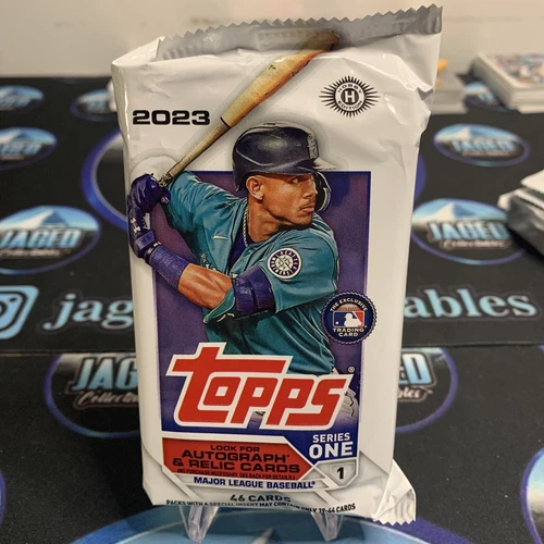 2023 Topps Series 1 Baseball Jumbo Hobby Pack 46 Cards Per Pack!!!