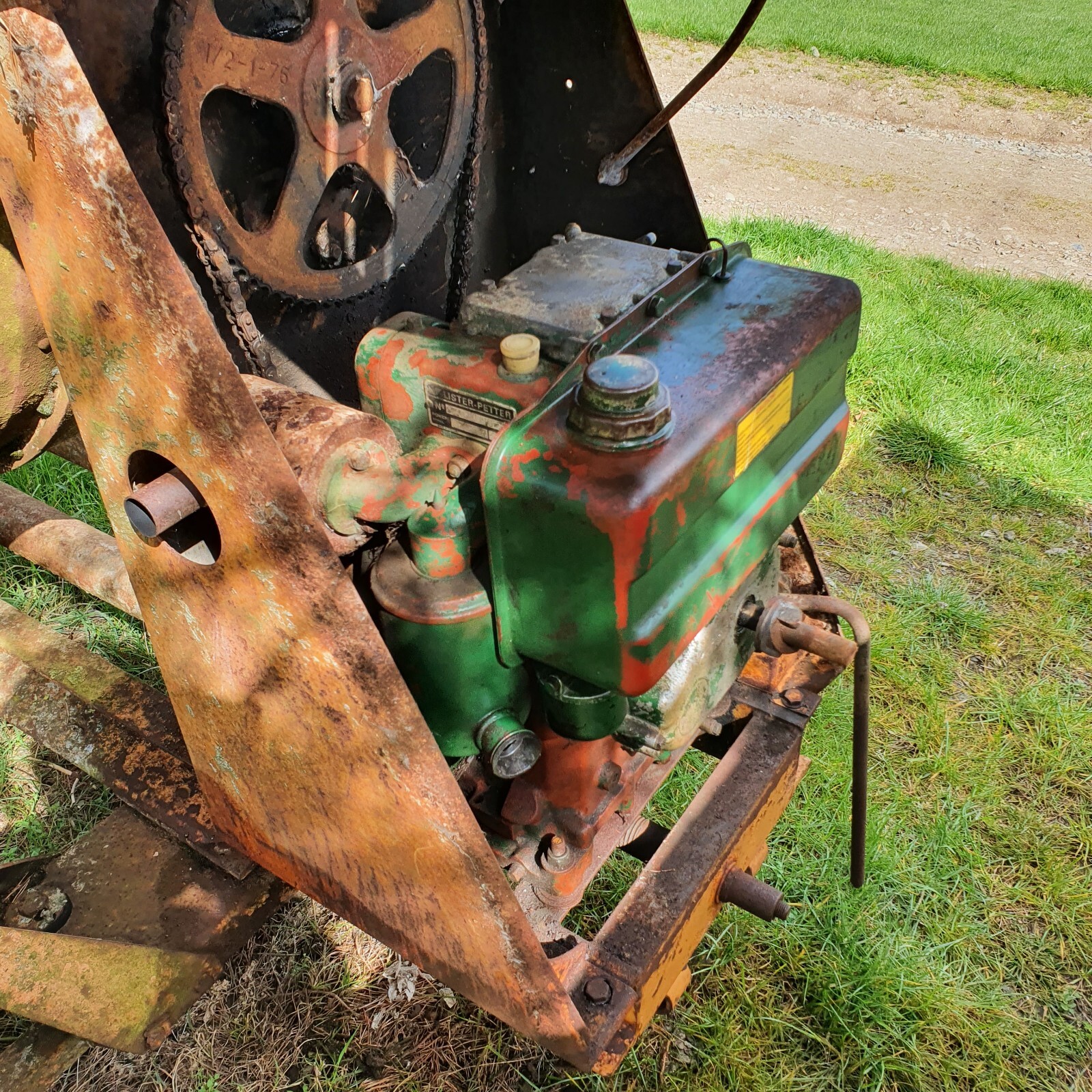 Lister petter diesel cement mixer eBay
