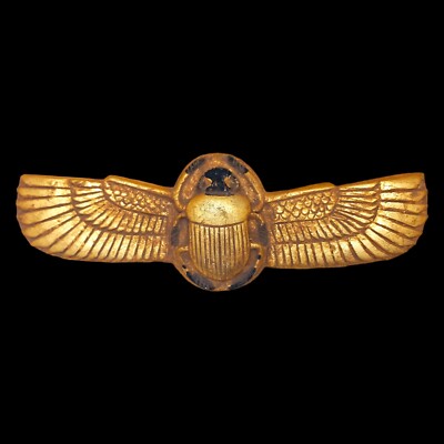 WINGED SCARAB BEETLE SYMBOL OF PROTECTION AND LUCK FROM PHARAONIC ANTIQUITIES BC