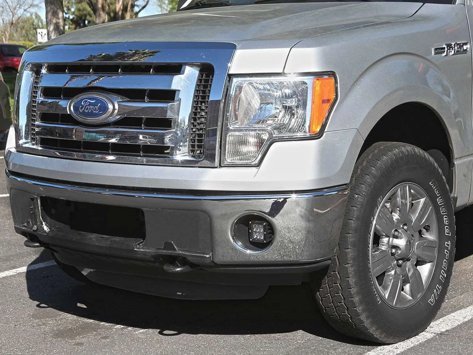 Rigid 46527 LED Fog Light Kit w/ D-Series PRO Dually Lights for 06-14 Ford F150 - Image 2 of 4