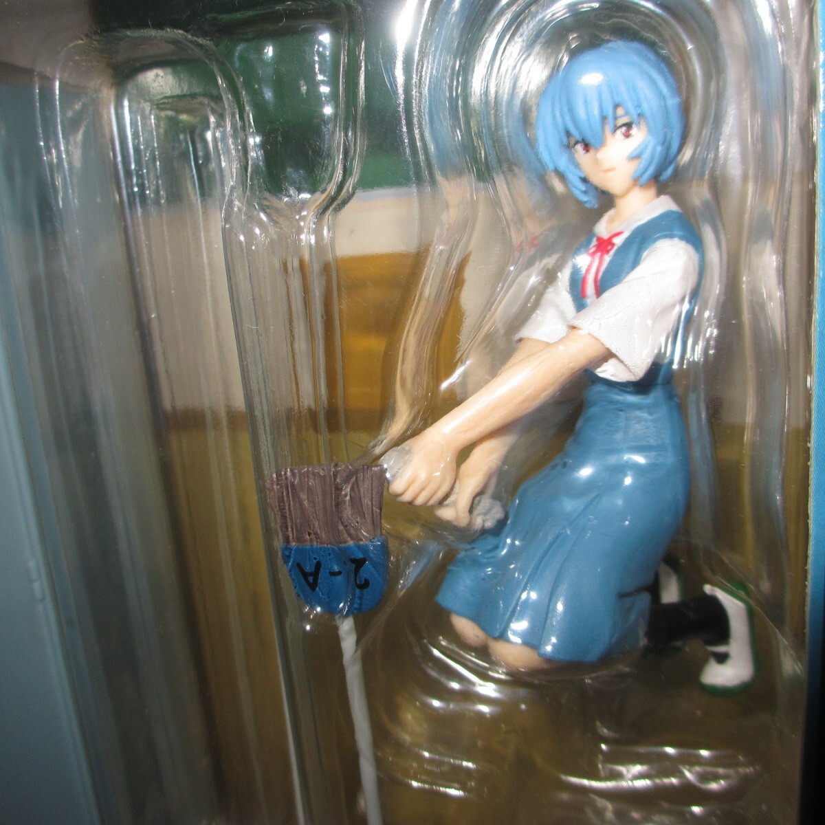 Rei Ayanami Asuka Langley Cleaning Time Figure set Evangelion SEGA