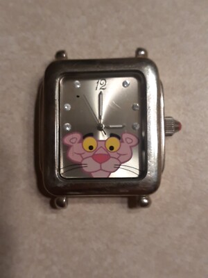 Vintage Pink Panther 2003 Watch For Parts Only. No Band | eBay