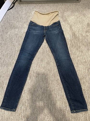 All Mankind Skinny Maternity Jeans Size 