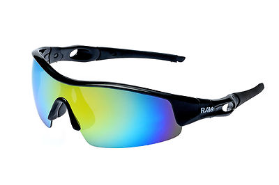 RAVS  Unisex Sportbrille Sonnenbrille  für Joggen,  Laufen, Triathlon, Radsport