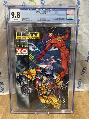 UNITY: THE LOST CHAPTER  # 1   .Valiant Comics Graded Comic Cgc  9.8 New Slab