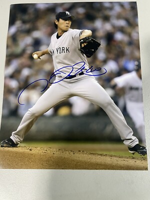 New York Yankees Chien-Ming Wang Signed Autograph 8x10 Photo COA
