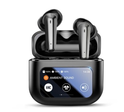 Wireless Earbuds, Bluetooth 5.4, Noise Cancelling Case 48Hs Spielzeit 15m Reichweite