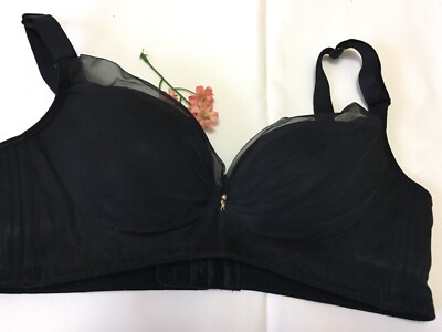 Label teared Bra size it 4bus 36b eu 80b padded wireless black | eBay