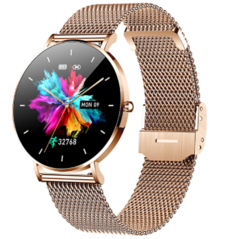 AMOLED Smart Watch Women for Android & iPhone, Fitness Watch with Bluetooth Call