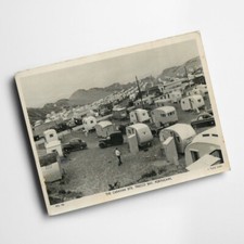 A6 PRINT - Vintage Wales - The Caravan Site, Trecco Bay, Porthcawl (b)