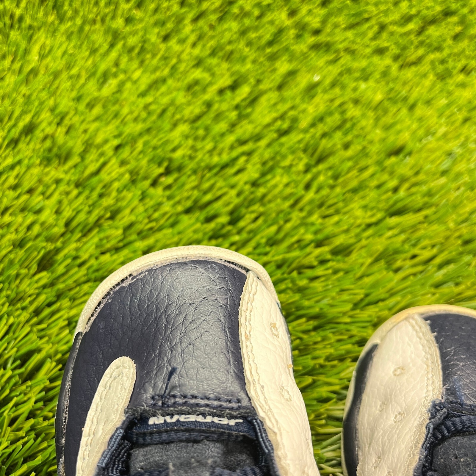 Nike Air Jordan 13 Retro Toddler Size 5C Blue White Athletic Shoes Sneakers thumbnail 9