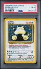 1999 POKEMON JUNGLE NO SYMBOL #11 SNORLAX-HOLO PSA 6