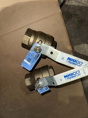 NIBCO T-685-80-LF (NL9901D) 2'' NPT Bronze Full Port Ball Valve 600-CWP