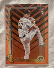 2025 Topps Update Series - Base Holiday Parallel #US301 Kyle Hart (RC)