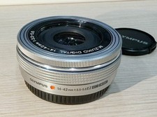 95 NEW Olympus 14-42mm f/3.5-5.6 EZ ED Zoom Lens Silver For E-P3 E-PL5 E-PM2