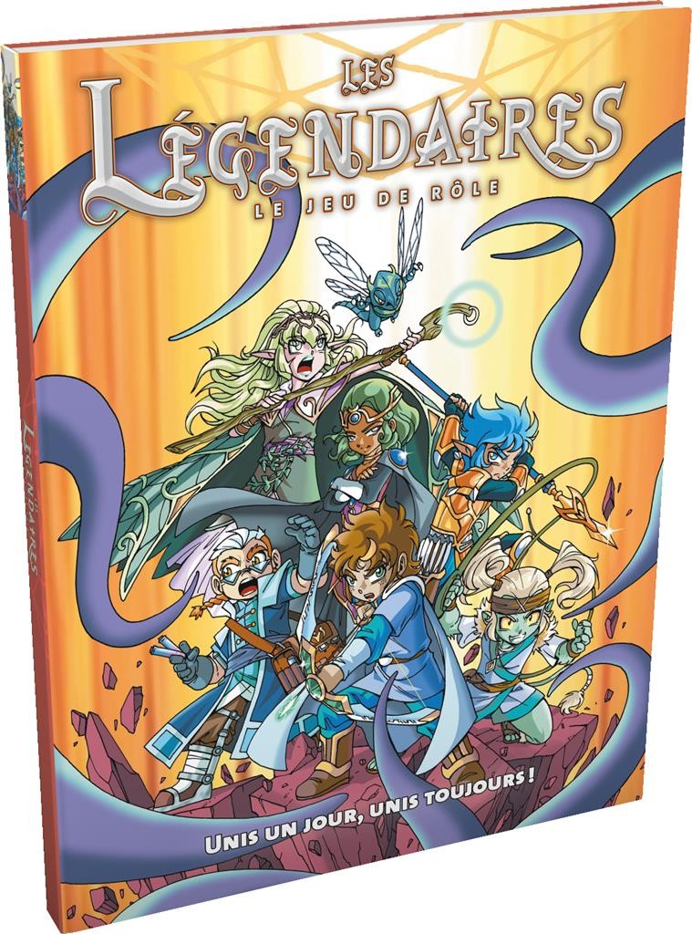 Les Légendaires : Le Jeu de Rôle - Livre de base broché pour enfants et ados
