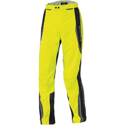 Herren Motorrad Regen Hose XL - Held Rainblock 2 Base - schwarz-fluogelb