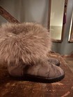 Camouflage Boots With Fur Women’s Made In Italy With Red Hearts Size 9-9.5 — photo 1