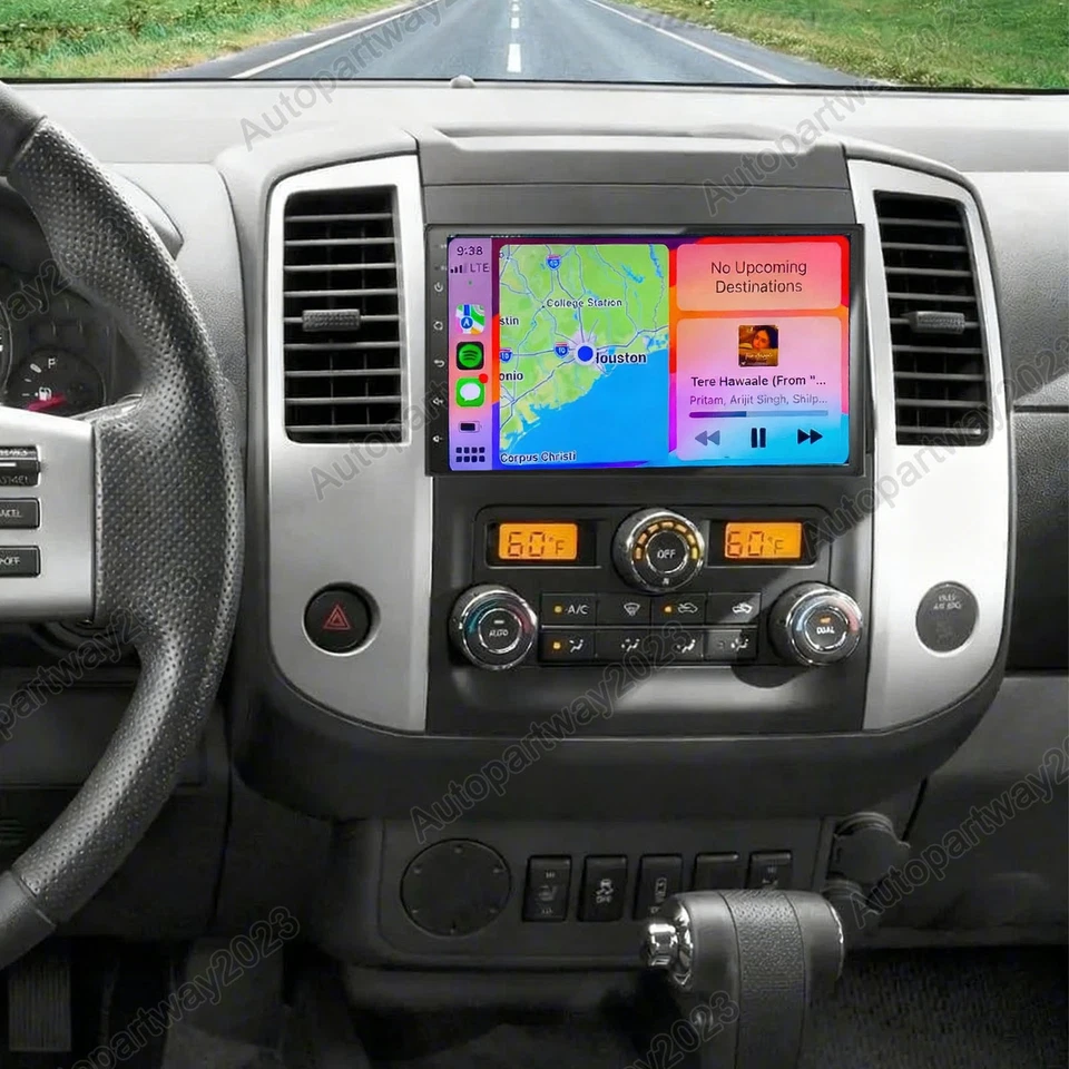 Radio estéreo Android 15 GPS FM AUTO reproductor para Nissan Frontier Carplay 2010-2021 Foto 3 de 4